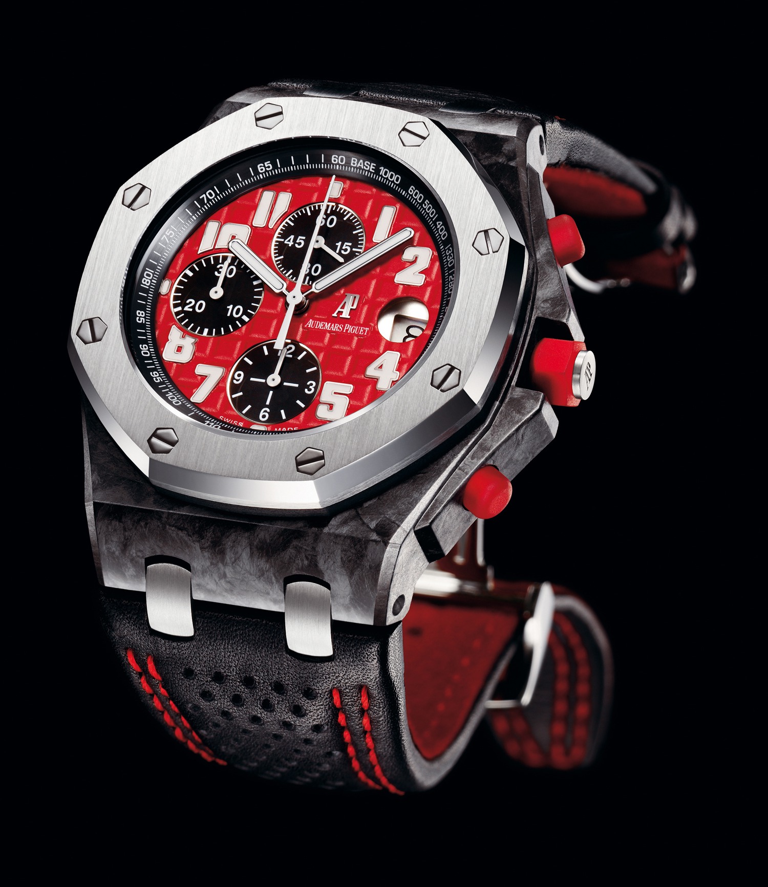 Audemars Piguet Royal Oak Offshore Singapore GP 2008 Forged Carbon watch REF: 26190FS.OO.D003CU.01